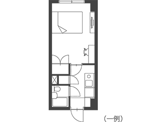 間取り（一例）