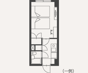 間取り（一例）